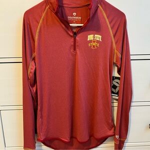 Colosseum Red Pullover with Logo